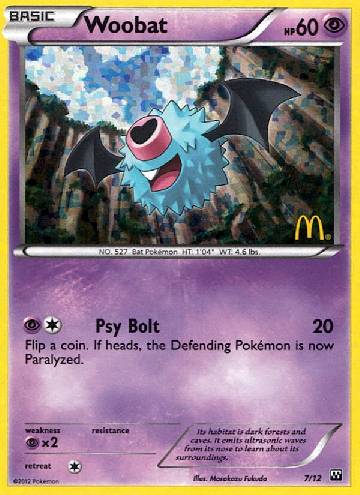 Woobat (7/12)