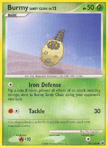 Burmy Casca de Areia / Burmy Sandy Cloak (54/100) 54