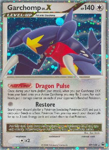 Garchomp LV.X (97/100)