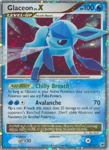 Glaceon LV.X (98/100)