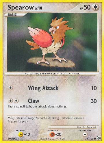 Spearow (74/100)