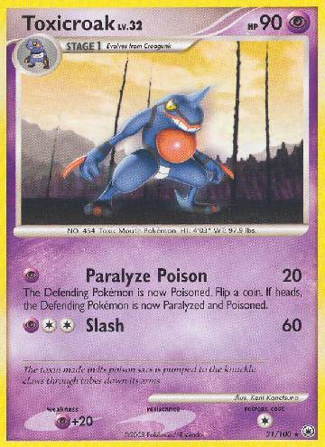 Toxicroak (31/100)