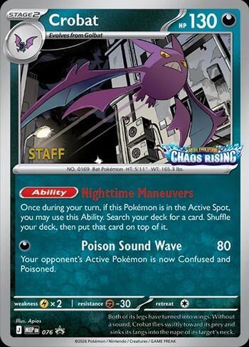 Crobat (Staff)
