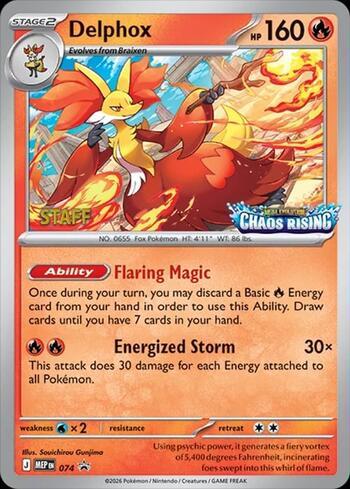 Delphox (Staff)