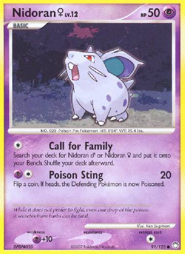 Nidoran Female (91/123)