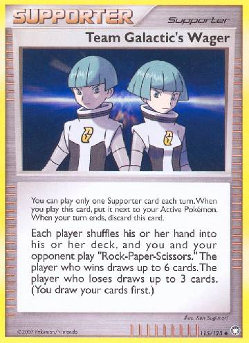 Team Galactic's Wager (115/123)