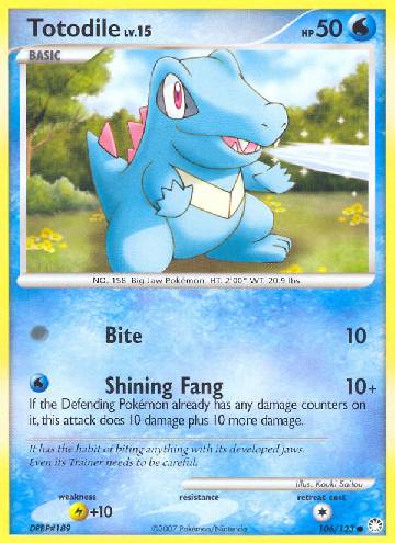 Totodile (106/123)