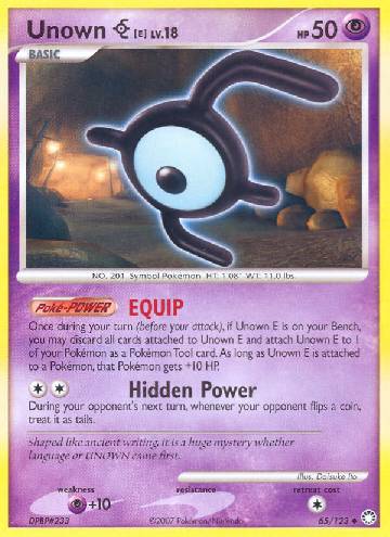 Unown E (65/123)