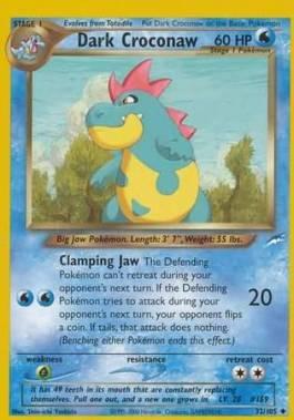 Dark Croconaw (32/105)