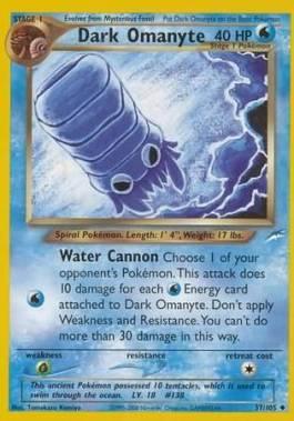 Dark Omanyte (37/105)