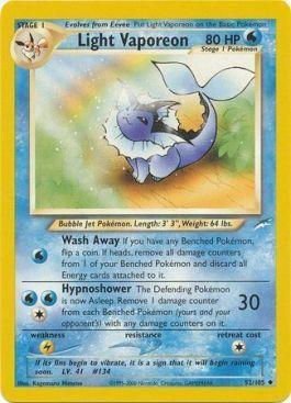 Light Vaporeon (52/105)