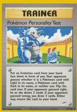 Pokémon Personality Test (102/105)