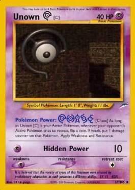 Unown C (57/105)