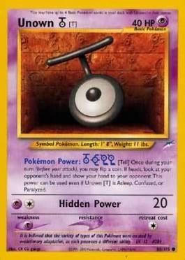 Unown T (88/105)