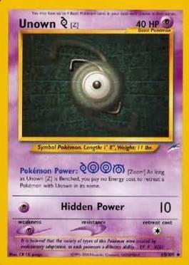 Unown Z (60/105)
