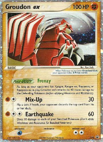 Groudon ex (38/40)