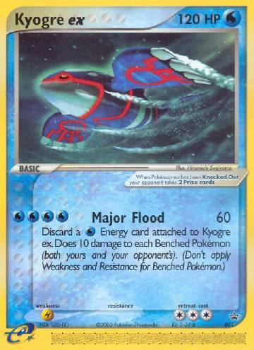 Kyogre ex (1/40)