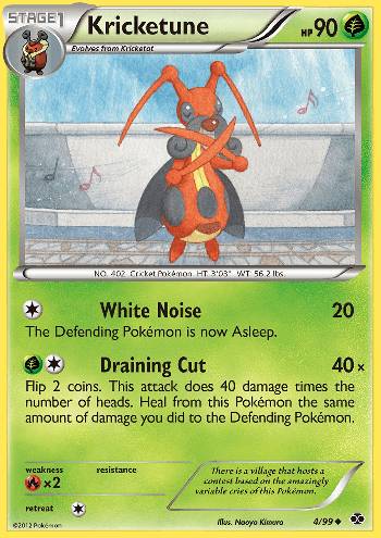 Kricketune (4/99)