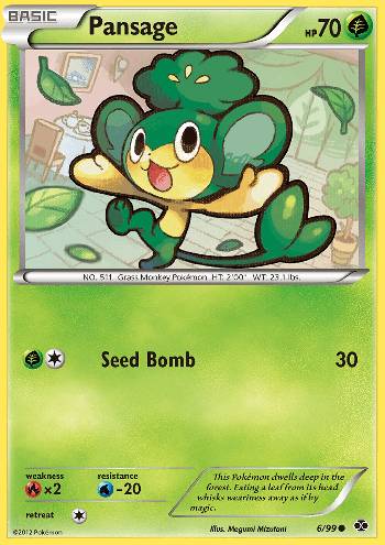 Pansage (6/99)