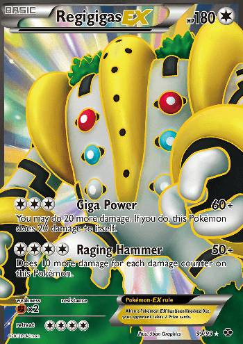 Regigigas-EX (99/99)