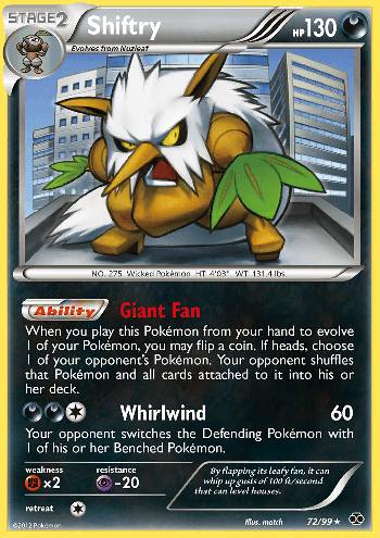 Shiftry (72/99)