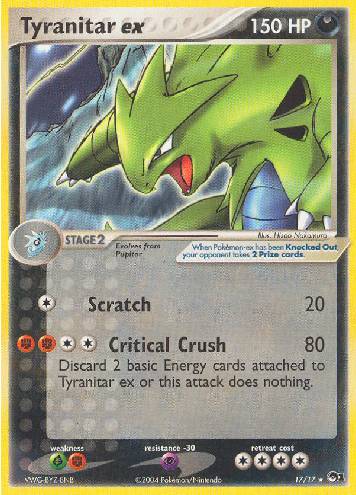Tyranitar ex (17/17)