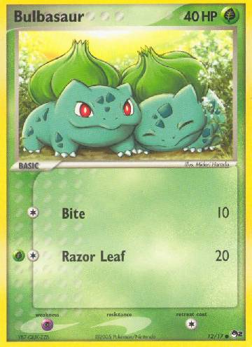 Bulbasaur (12/17)