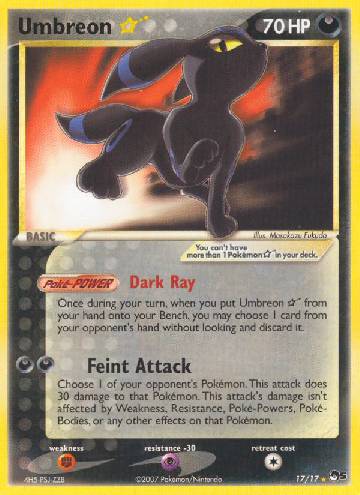 Umbreon Star (17/17)