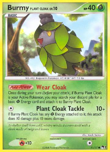 Burmy Plant Cloak (11/17)