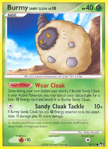 Burmy Sandy Cloak (12/17)