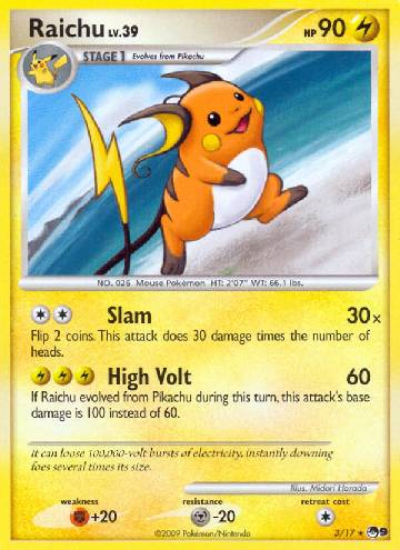 Raichu (3/17)
