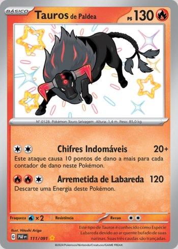 Paldean Tauros (111/091)