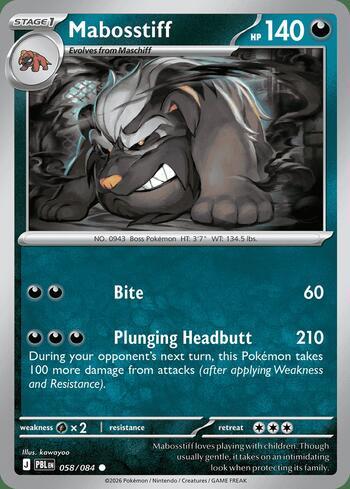 Mabosstiff 058 — Pitch Black