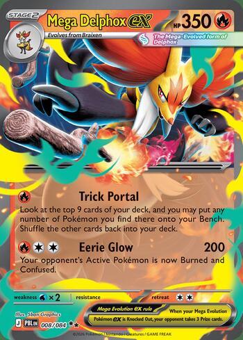 Mega Delphox ex 008 — Pitch Black