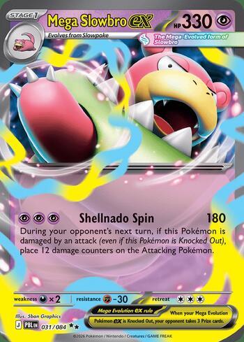 Mega Slowbro ex 031 — Pitch Black