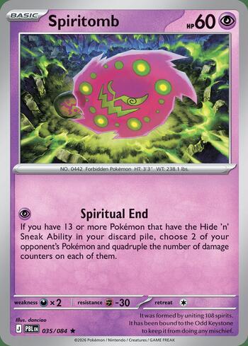 Spiritomb 035 — Pitch Black