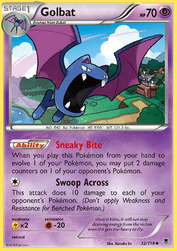 Golbat (32/119)