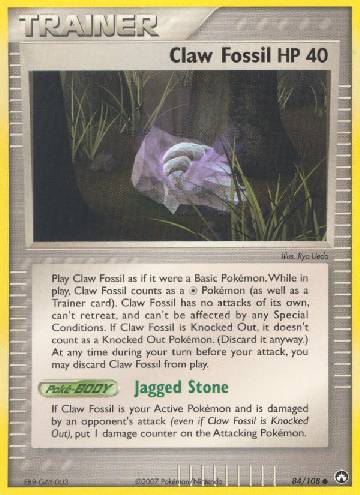 Claw Fossil (84/108)