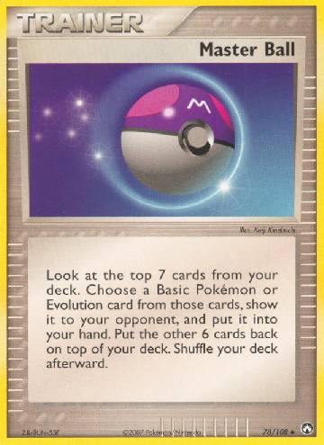 Master Ball (78/108)