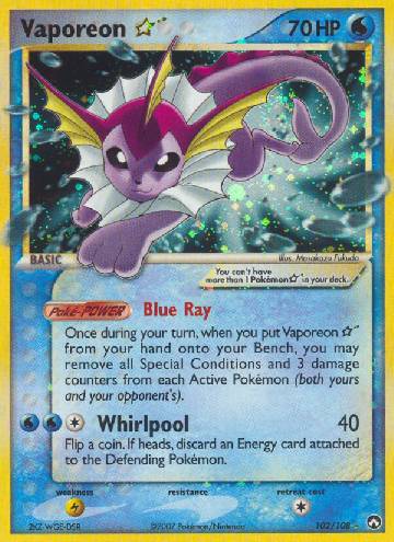 Vaporeon Star (102/108)