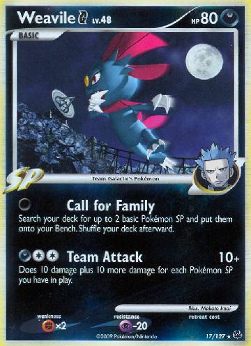 Weavile G (17/127)