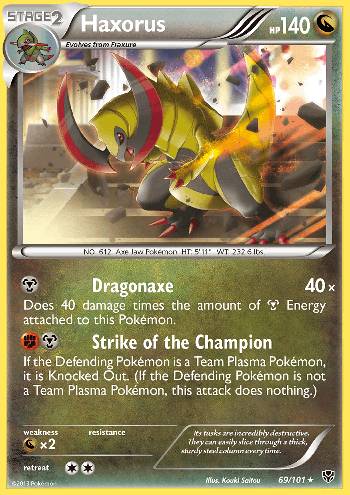 Haxorus (69/101)
