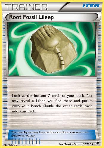 Root Fossil Lileep (87/101)