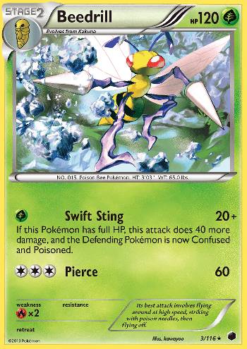 Beedrill (3/116)