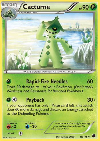 Cacturne (10/116)