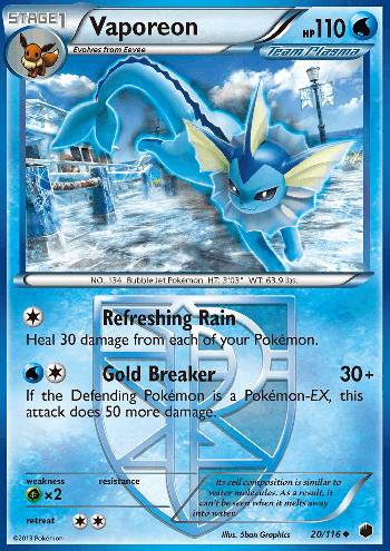Vaporeon (20/116)