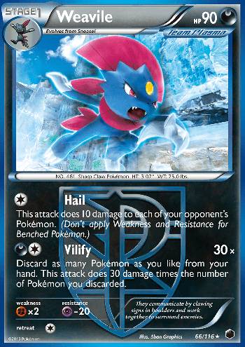 Weavile (66/116)