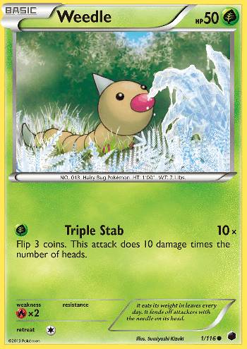 Weedle (1/116)