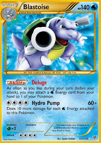 Blastoise (137/135)