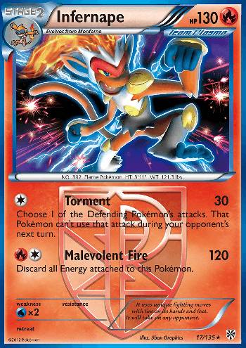 Infernape (17/135)